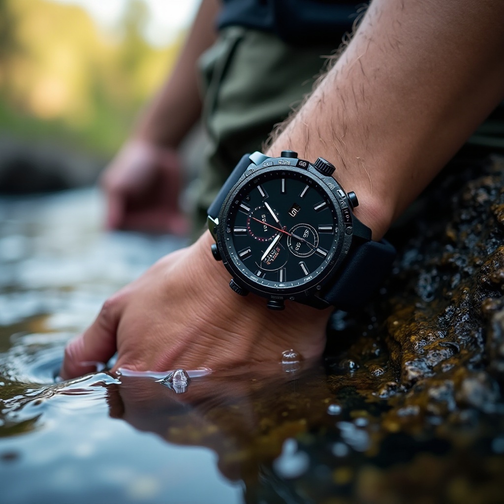 smartwatch resistente al agua y golpes