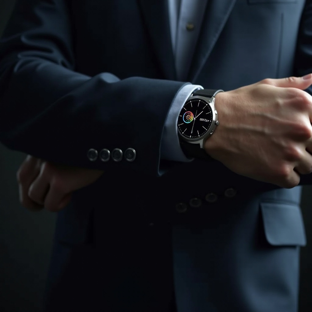 reloj inteligente hombre pantalla grande