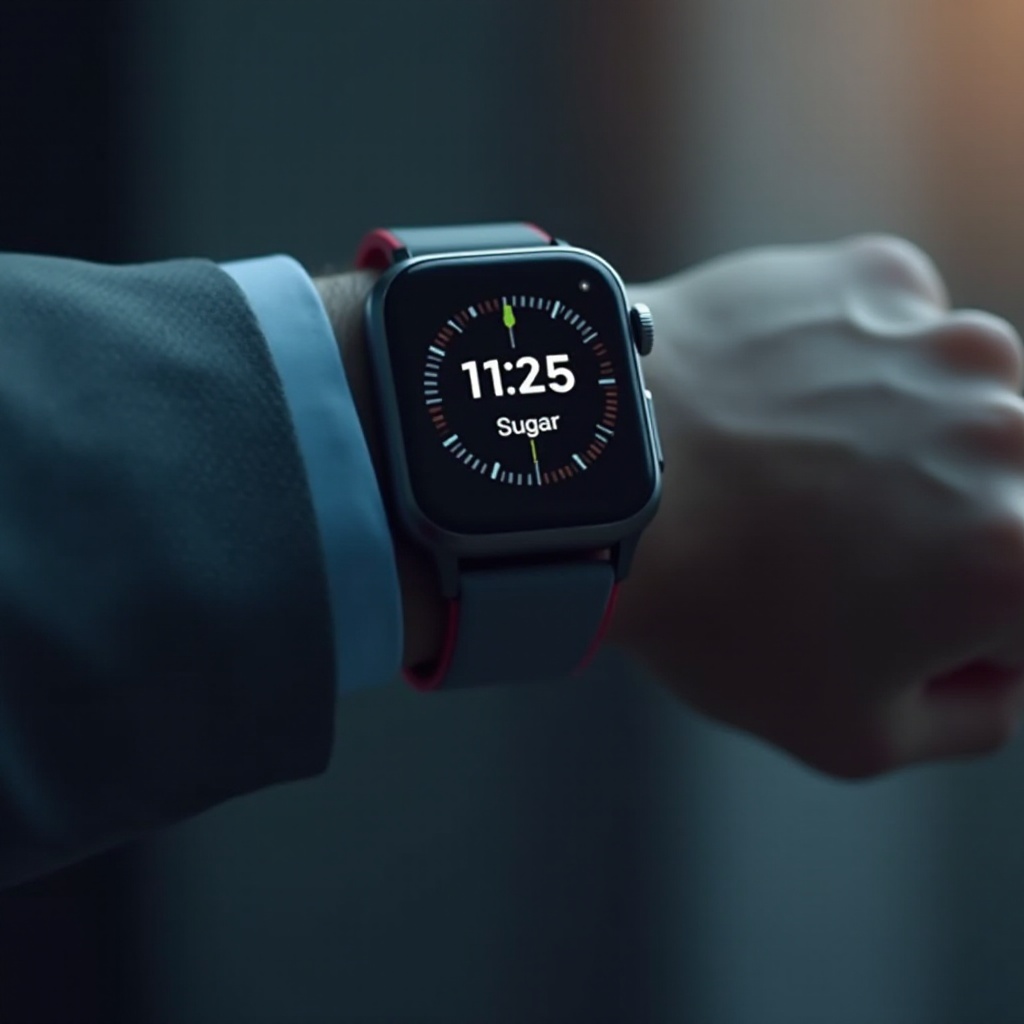 reloj inteligente control de azucar